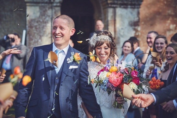 relaxed wedding photography Babington House Somerset