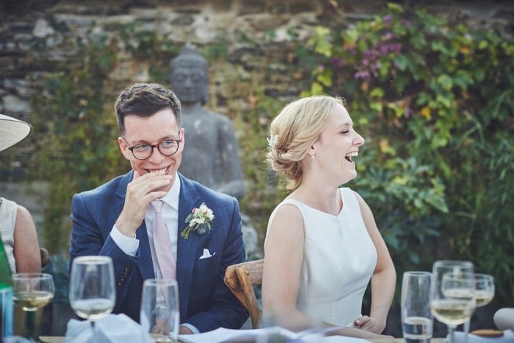 relaxed wedding photography at Anran in Devon