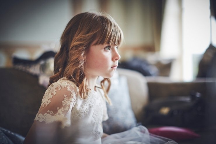 bride getting ready at Rockbeare Manor wedding Devon