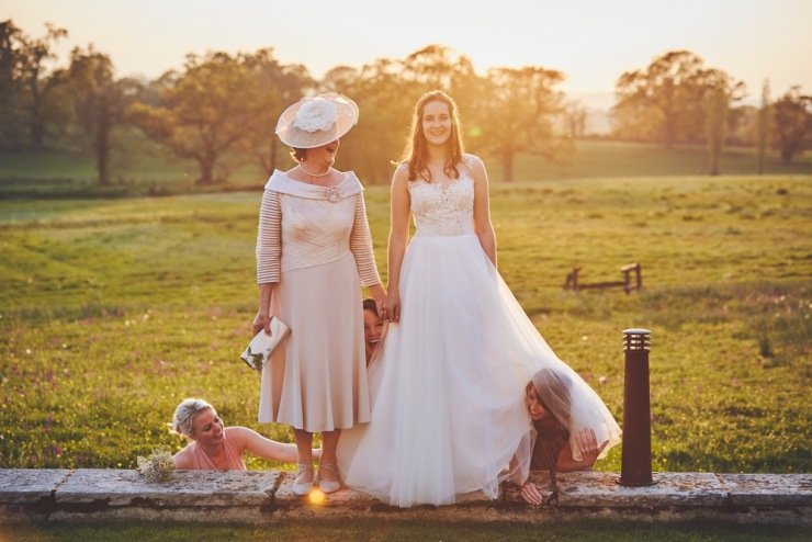 wedding photography at rockbeare manor Devon