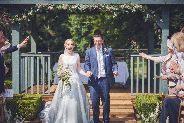 relaxed wedding photography at Anran in Devon