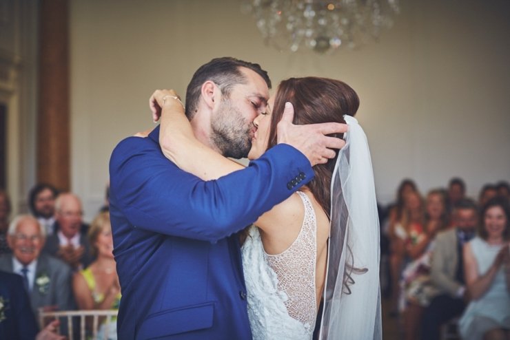 wedding ceremony at Rockbeare Manor wedding Devon
