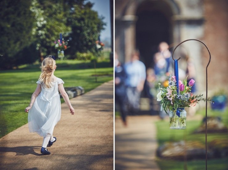 relaxed wedding photography Babington House Somerset