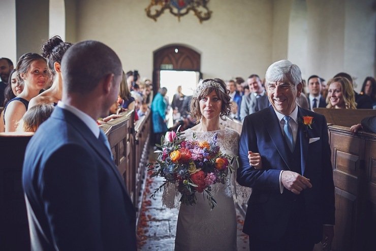 relaxed wedding photography Babington House Somerset