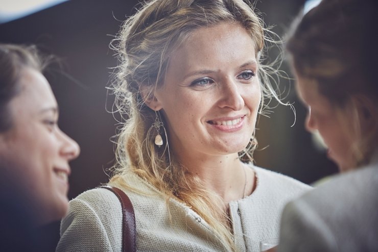 relaxed eco wedding with humanist ceremony at East Soar Farm in Devon