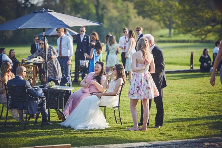 wedding photography at rockbeare manor Devon