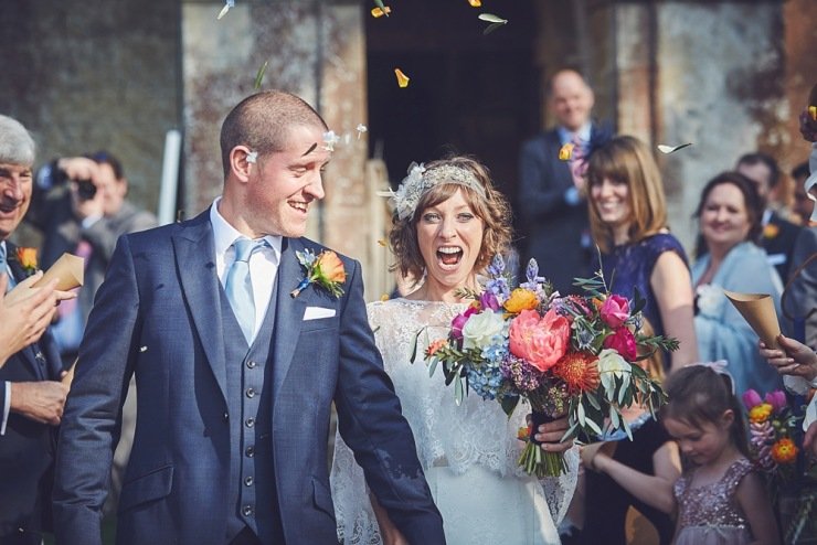 relaxed wedding photography Babington House Somerset