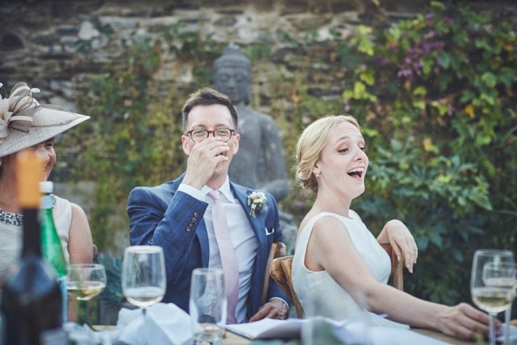 relaxed wedding photography at Anran in Devon