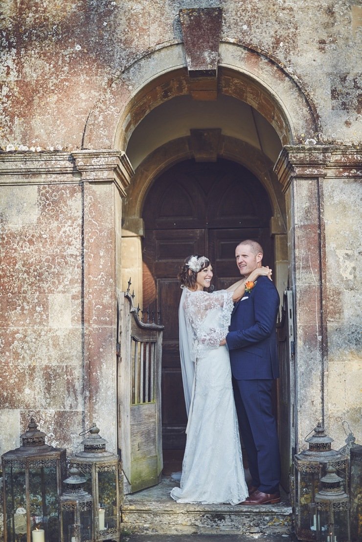 relaxed wedding photography Babington House Somerset