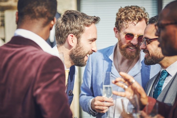 relaxed wedding photography at Anran in Devon