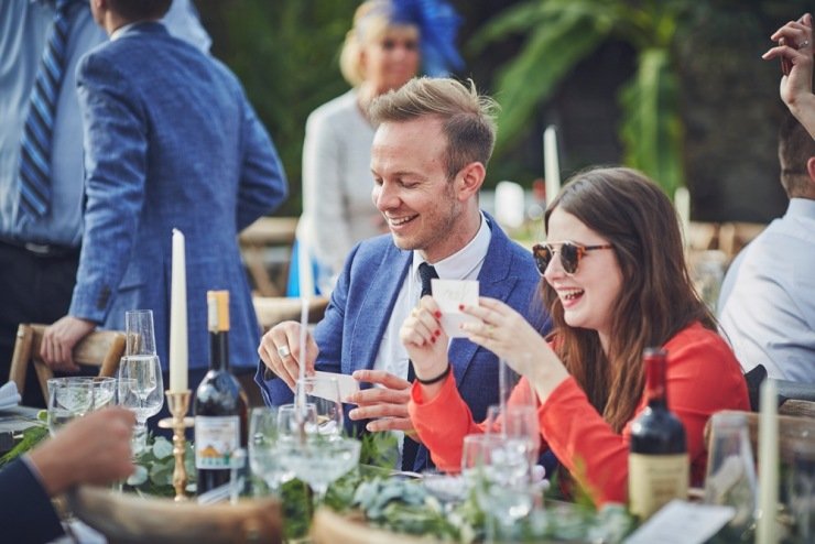 relaxed wedding photography at Anran in Devon