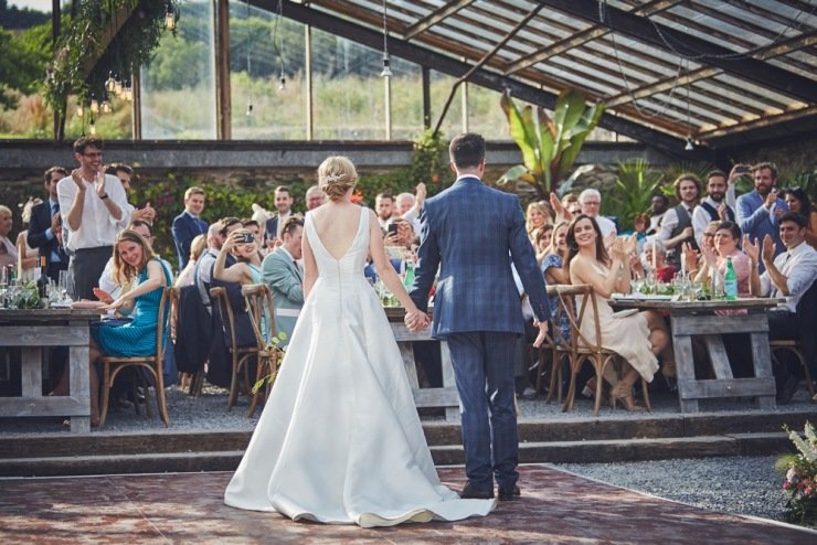 relaxed wedding photography at Anran in Devon