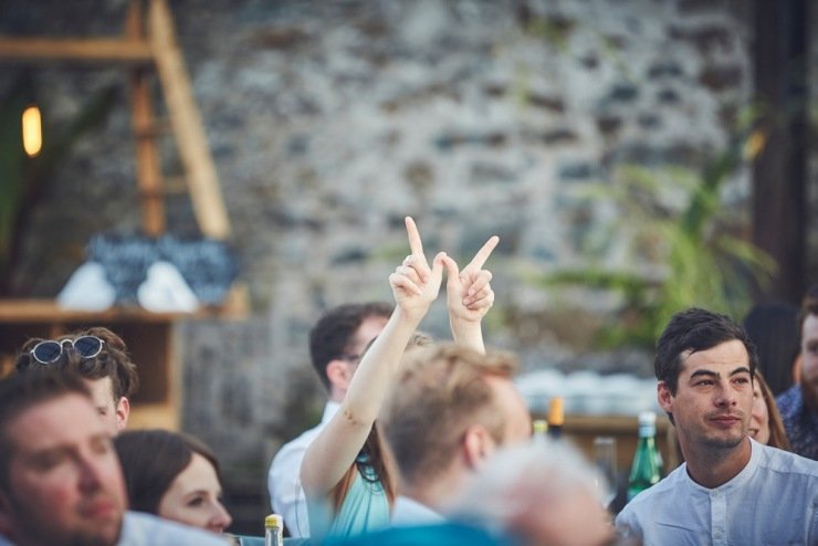 relaxed wedding photography at Anran in Devon