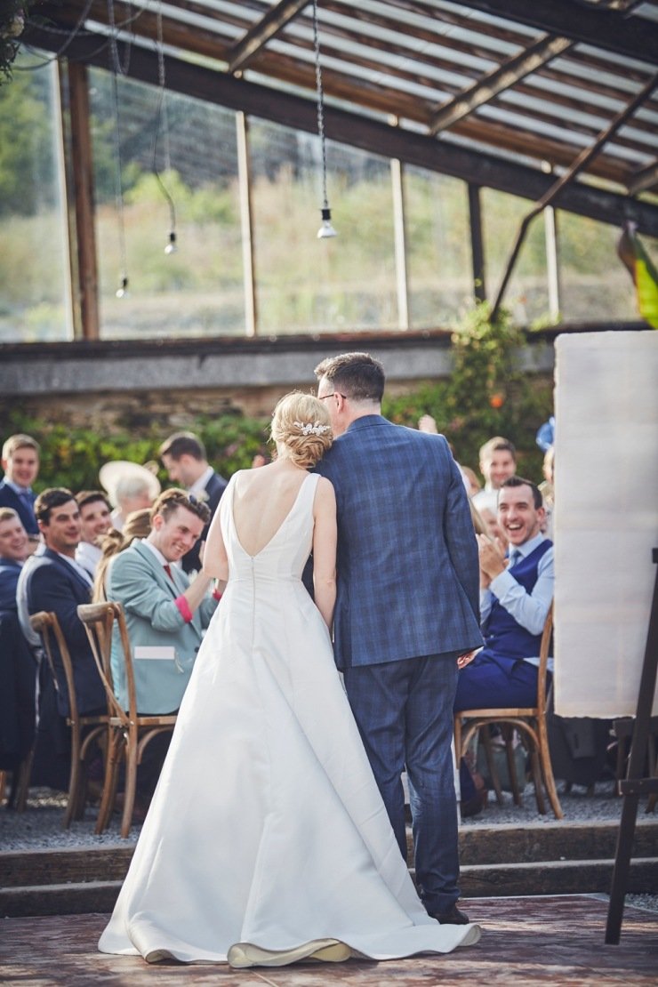 relaxed wedding photography at Anran in Devon