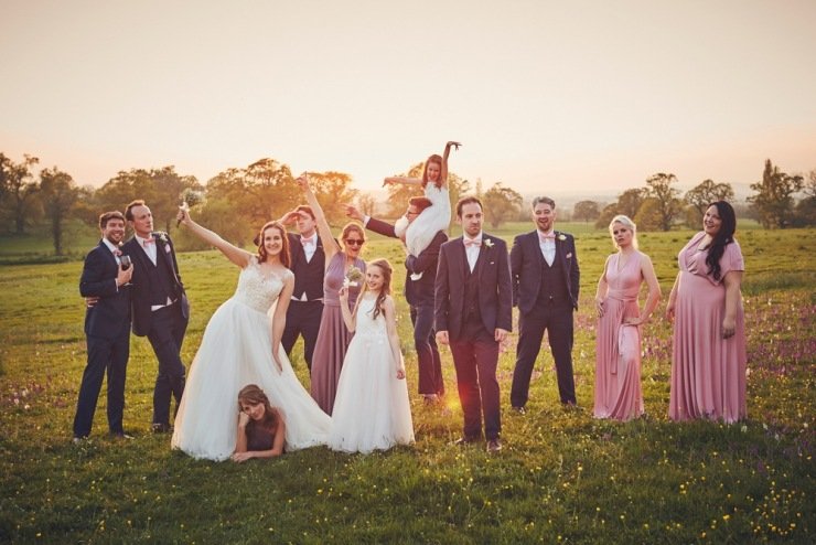 wedding photography at rockbeare manor Devon