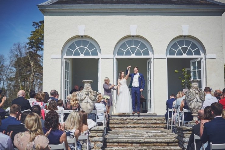 wedding photography at rockbeare manor Devon