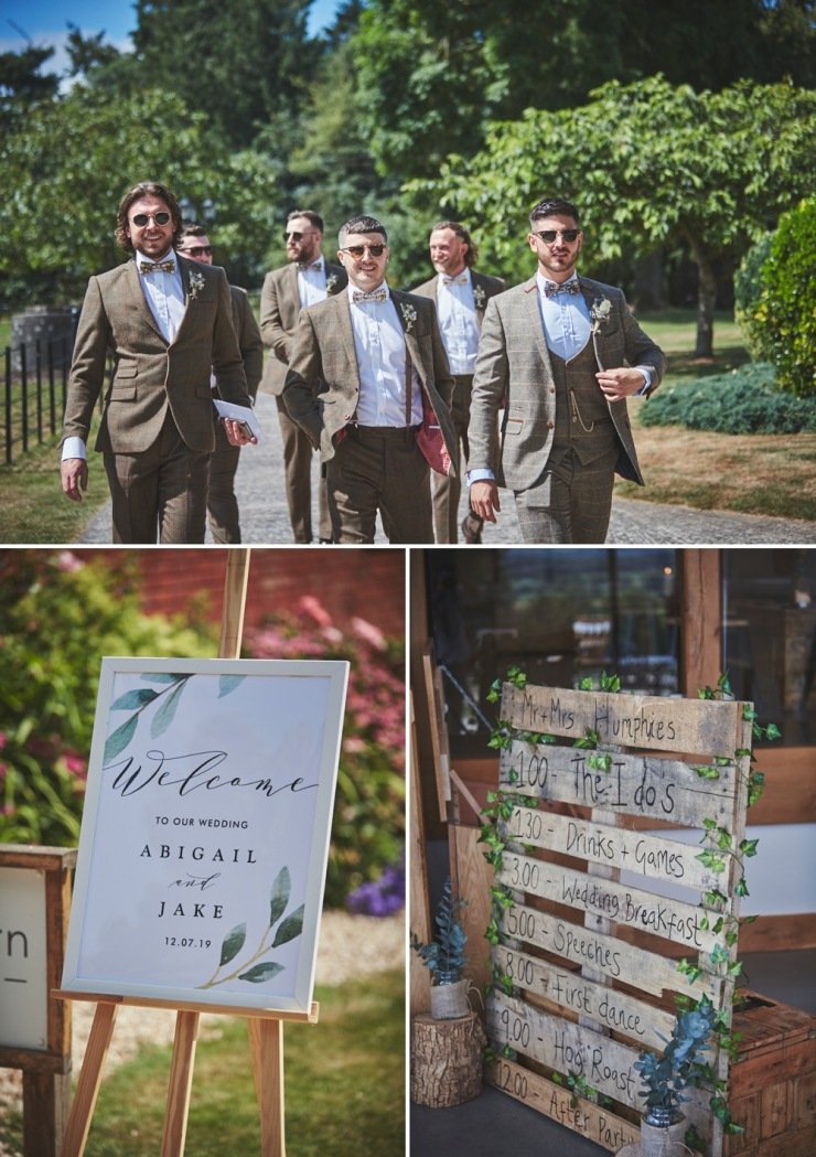 documentary wedding photographer Upton Barn and walled garden Devon