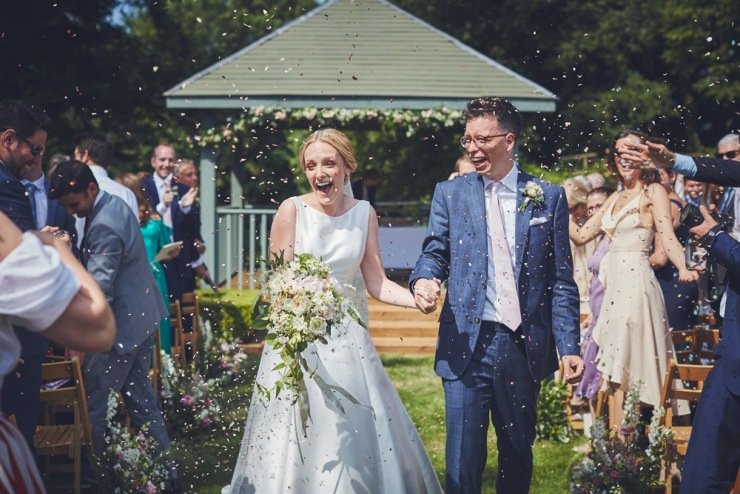 relaxed wedding photography at Anran in Devon