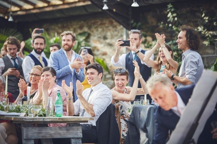 relaxed wedding photography at Anran in Devon