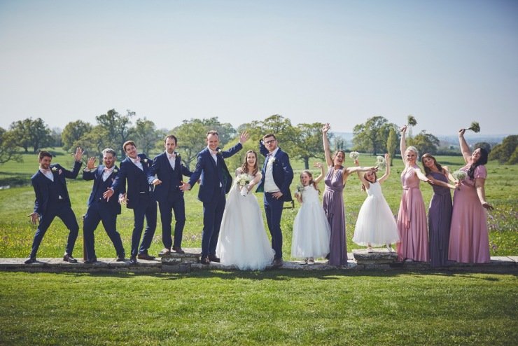 wedding photography at rockbeare manor Devon