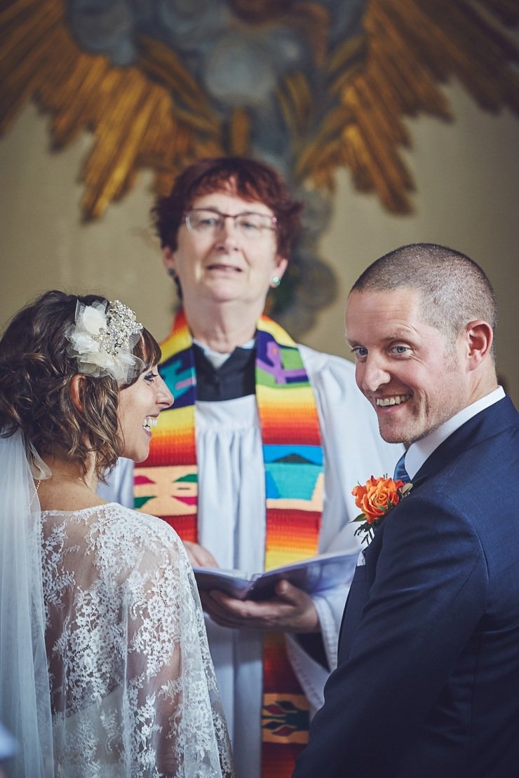 relaxed wedding photography Babington House Somerset