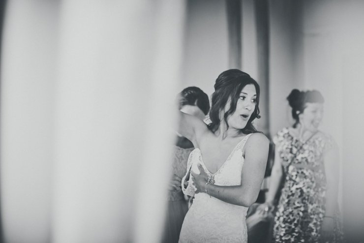 bride getting ready at Rockbeare Manor wedding Devon