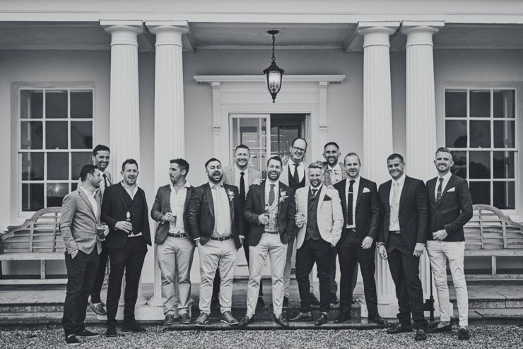 relaxed wedding photography at Rockbeare Manor wedding Devon