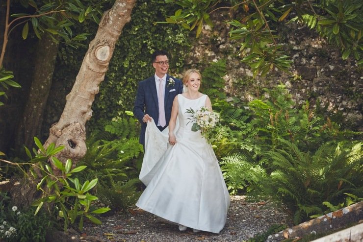 relaxed wedding photography at Anran in Devon