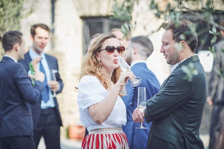 relaxed wedding photography at Anran in Devon