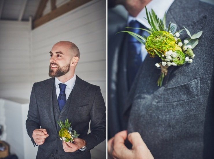 Wedding photography at Tunnels Beaches devon