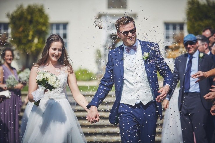 wedding photography at rockbeare manor Devon