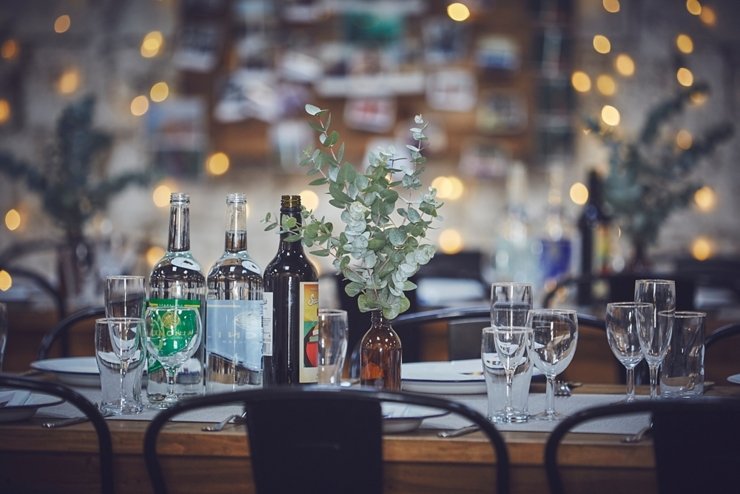 minimalist, rustic, industrial wedding style at eco wedding in devon