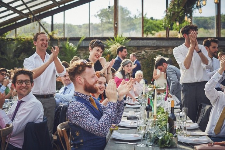 relaxed wedding photography at Anran in Devon