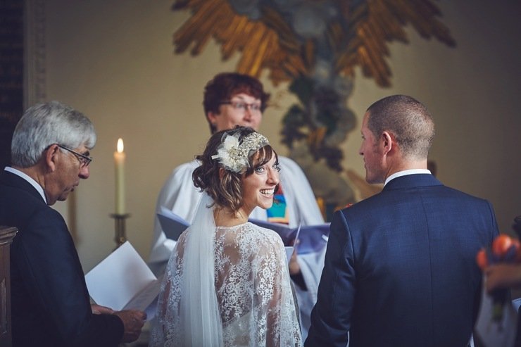 relaxed wedding photography Babington House Somerset