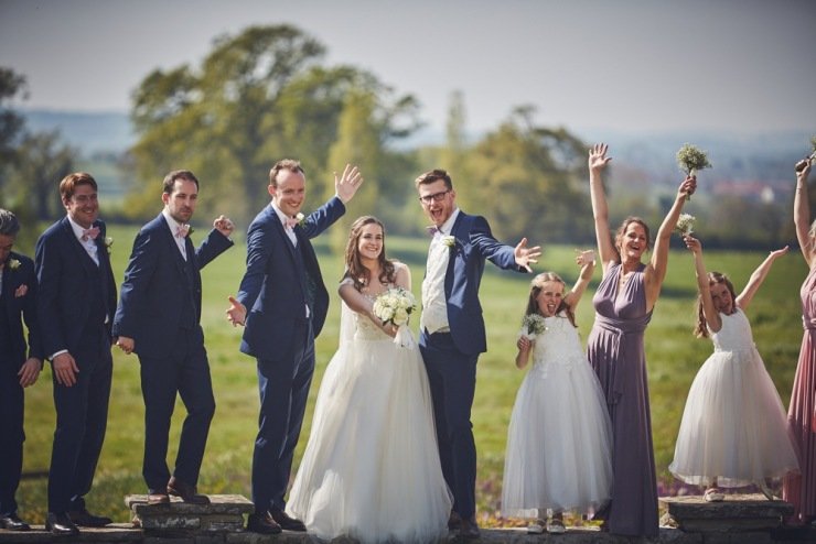 wedding photography at rockbeare manor Devon