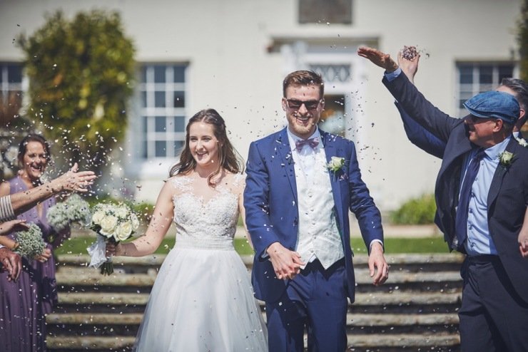 wedding photography at rockbeare manor Devon