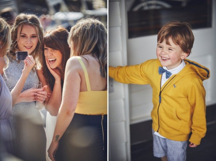 Wedding photography at Tunnels Beaches devon