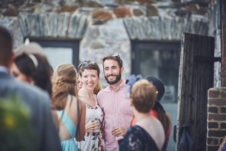 relaxed wedding photography at Anran in Devon