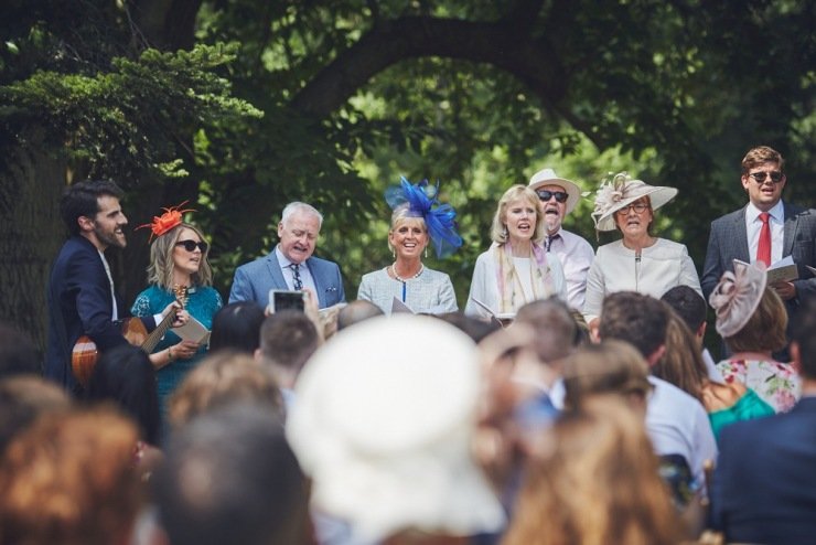 relaxed wedding photography at Anran in Devon