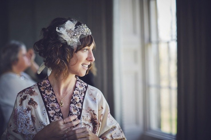 relaxed wedding photography Babington House Somerset