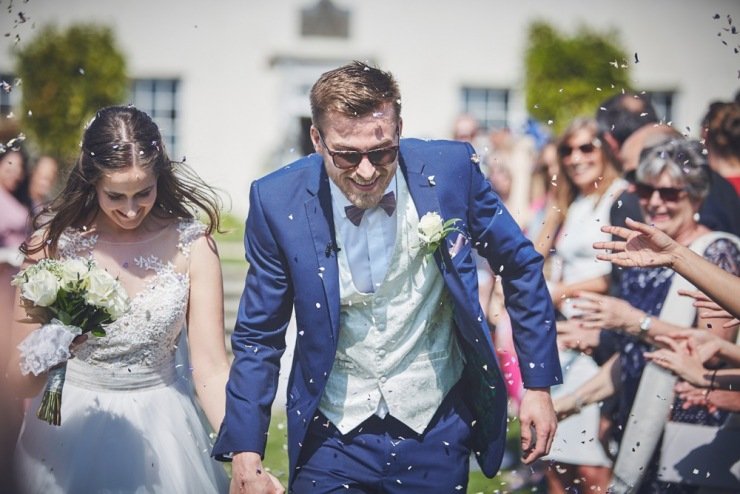 wedding photography at rockbeare manor Devon