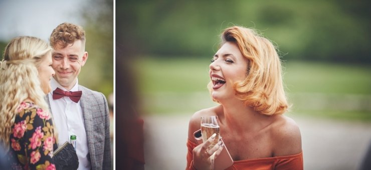 wedding ceremony at Rockbeare Manor wedding Devon