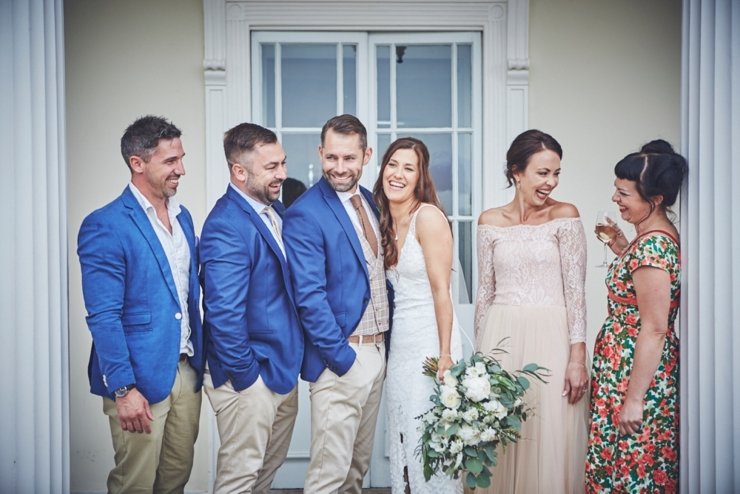 relaxed wedding photography at Rockbeare Manor wedding Devon