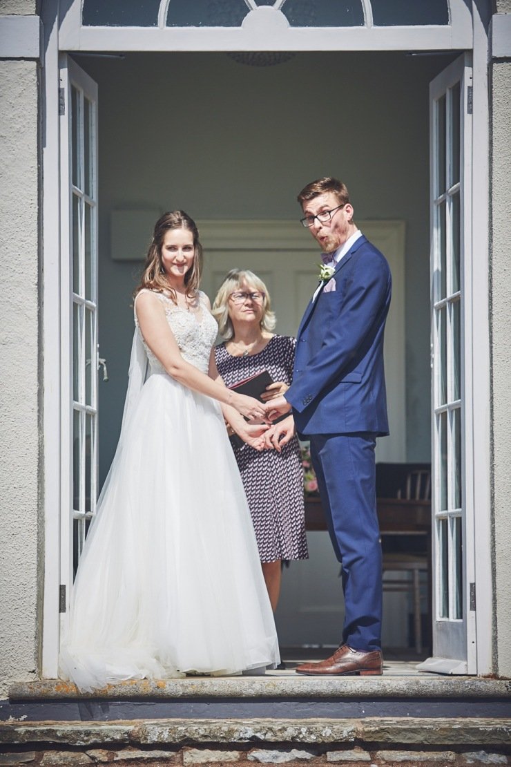 wedding photography at rockbeare manor Devon