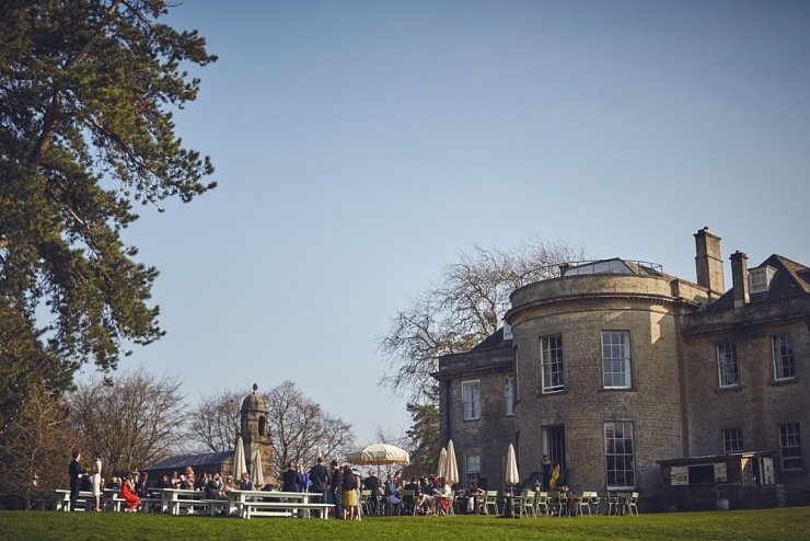 relaxed wedding photography Babington House Somerset