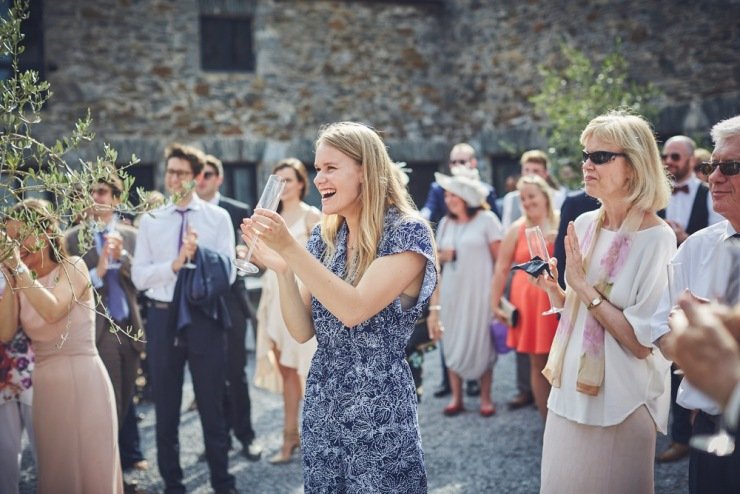 relaxed wedding photography at Anran in Devon