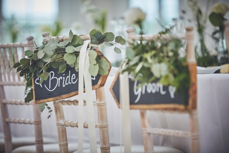 photography of wedding styling at Rockbeare Manor Devon