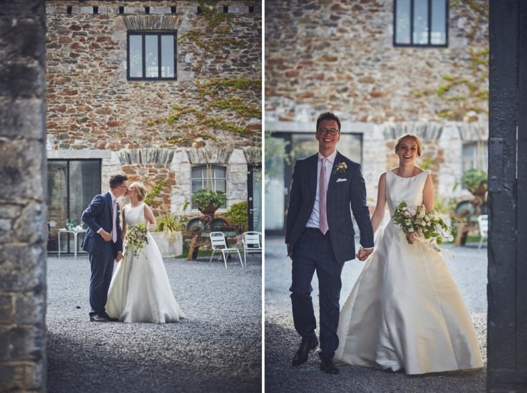 relaxed wedding photography at Anran in Devon